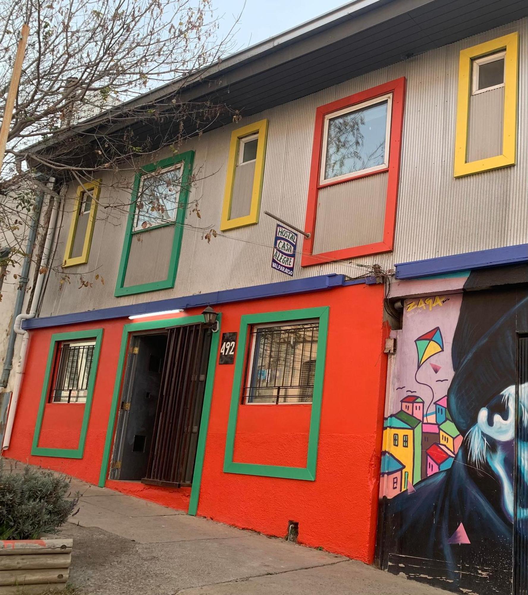 Hostal Casa Alegre Valparaiso Exterior photo